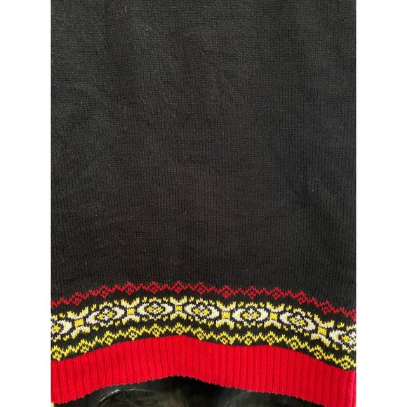 Holiday Hype Men's Festive Ugly Christmas Holiday Party Pull Over Sweater Drink - Picture 5 of 6